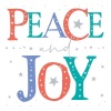 Christmas Cards - Peace & Joy - Pack of 10 - CMS